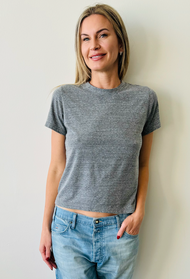 CHARLOTTE Crew Neck Tee
