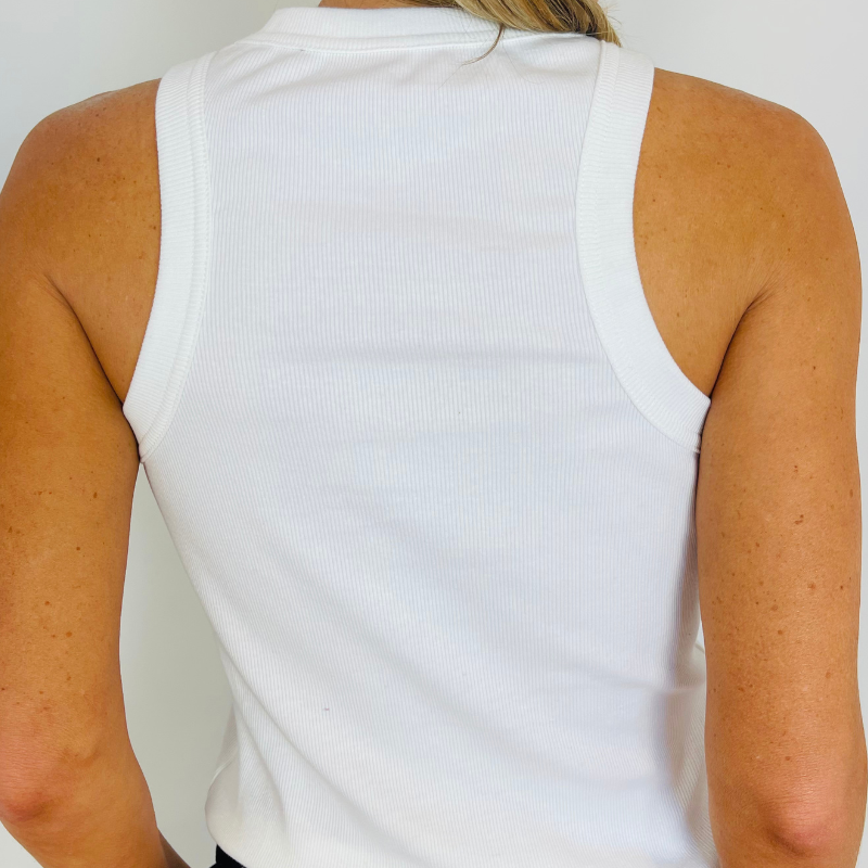 GRETCHEN Ribbed Tank