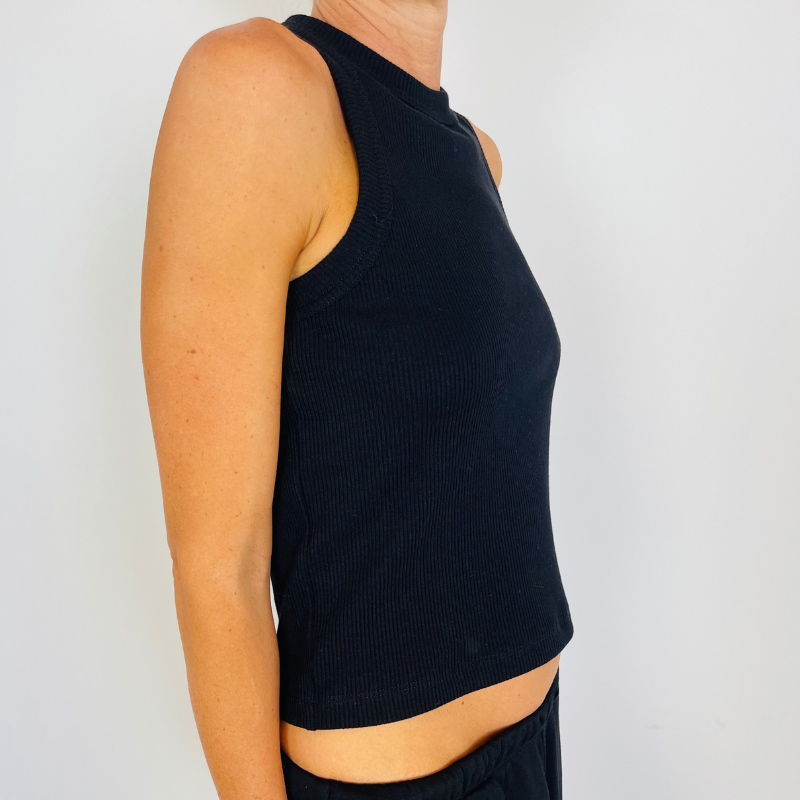 GRETCHEN Ribbed Tank
