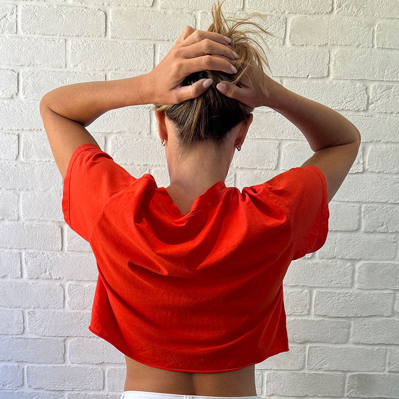 CARRIE Crop Tee