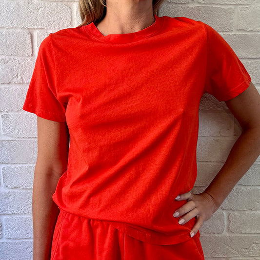 CHARLOTTE Crew Neck Tee